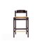 Manhattan Comfort Klismos Counter Stool in Camel and Dark Walnut CS007-CL - alternate 4